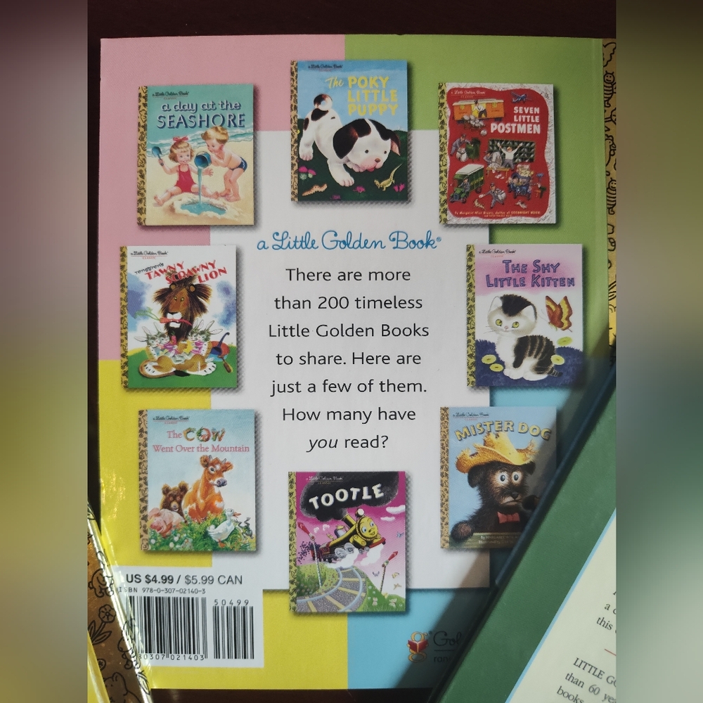 Bundle Of 3 Little Golden Books, Three Bears, Poky Little Puppy, Christmas - Picture 4 of 7